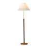 Retro floor lamp Instagram style girl bedroom living room study bedside Nordic light luxury American walnut wood floor lamp