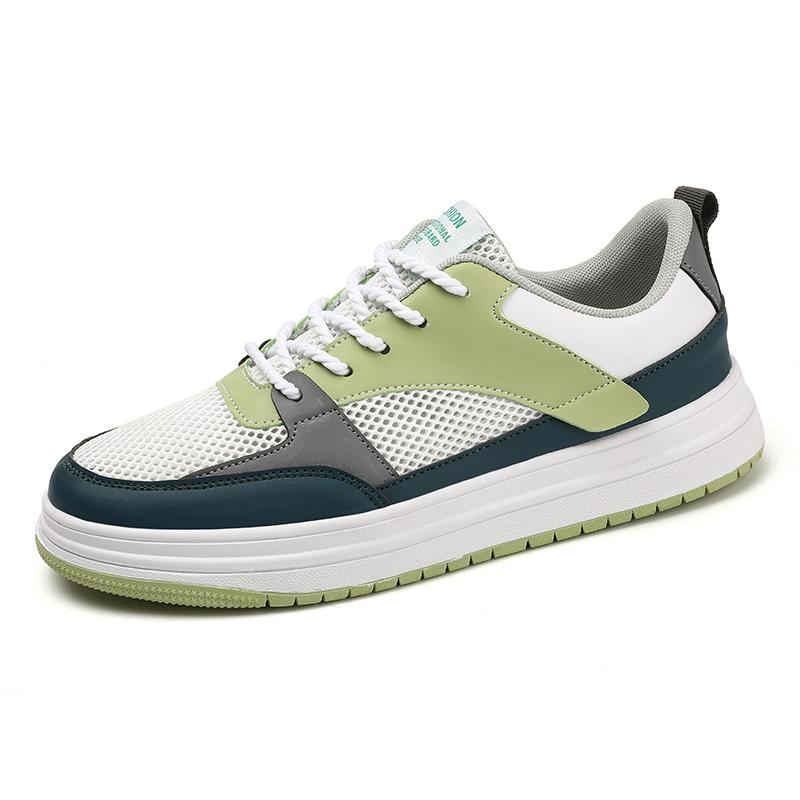 

Men’s Sports Shoes Casual Skateboard Shoes Summer Jogging Sneakers Shoes for Students Over Sized EU: 39 зелений