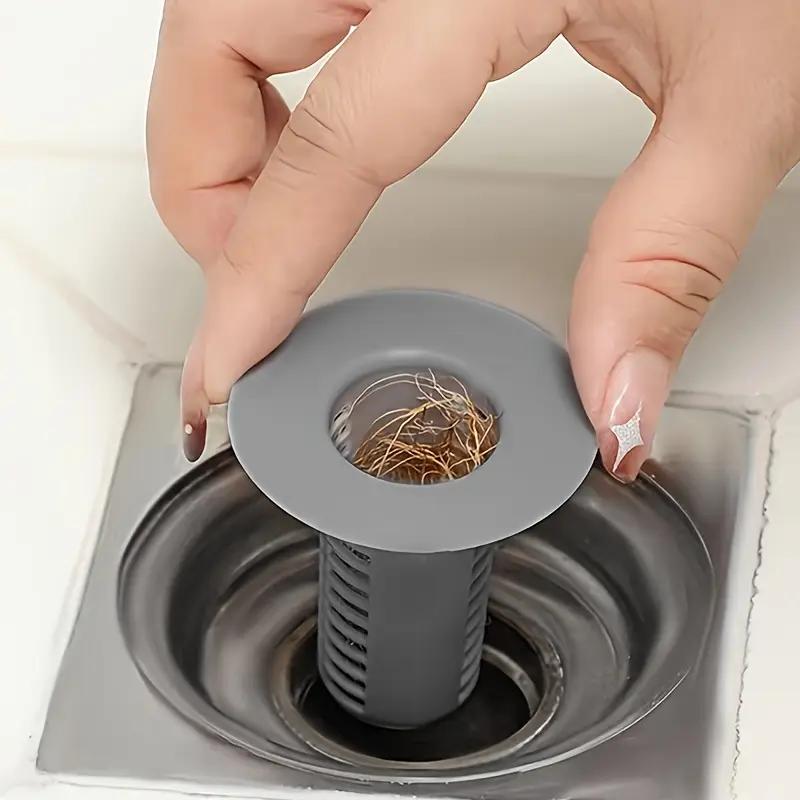 Bathroom Floor Drain Filter Anti-hair Floor Drain Cover Kitchen Sewer Anti-insect Anti-clogging Filter