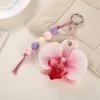 Beads Floral Key Chain Colorful Bag Pendant Lovely Flower Keychain  Kids