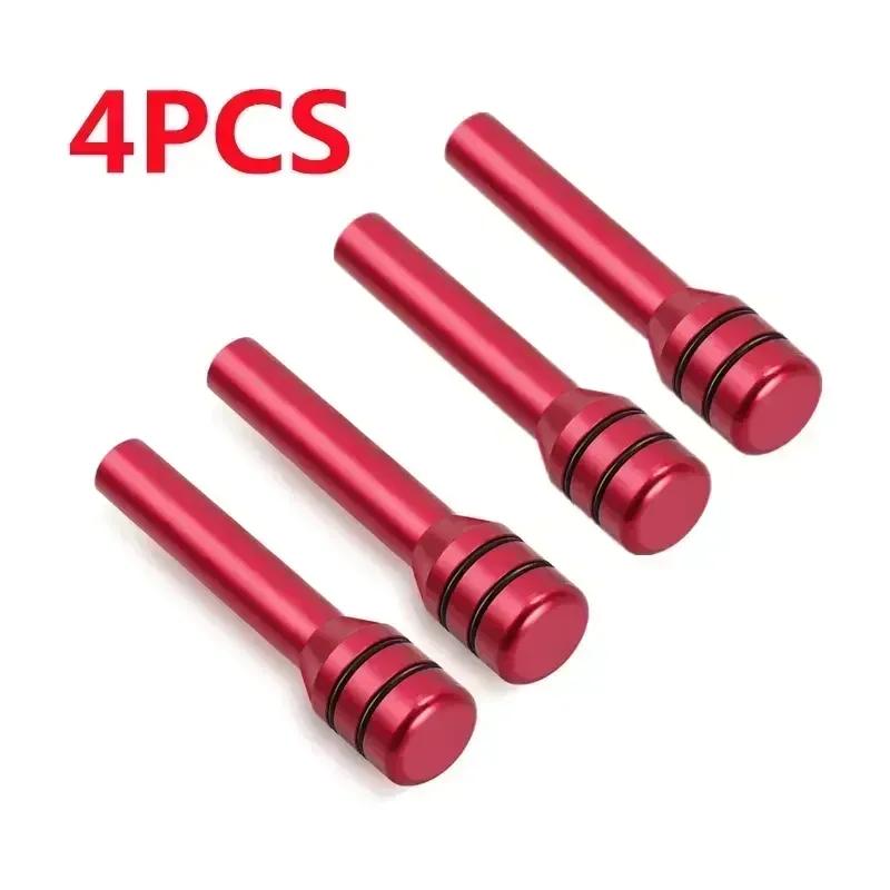 2/4Pcs Car Door Latch Anti-deformed Car Door Lock Knobs Auto Inner Door Lock Pull Pins Car Interior Accessories