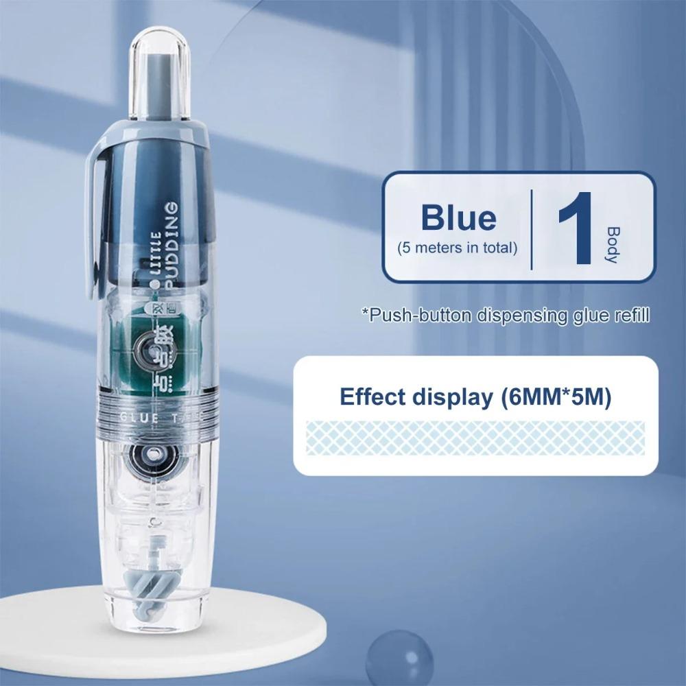 Double-sided Adhesive Correction Tape Glue Tape High Viscosity Press-On Dot Glue Learning Tool