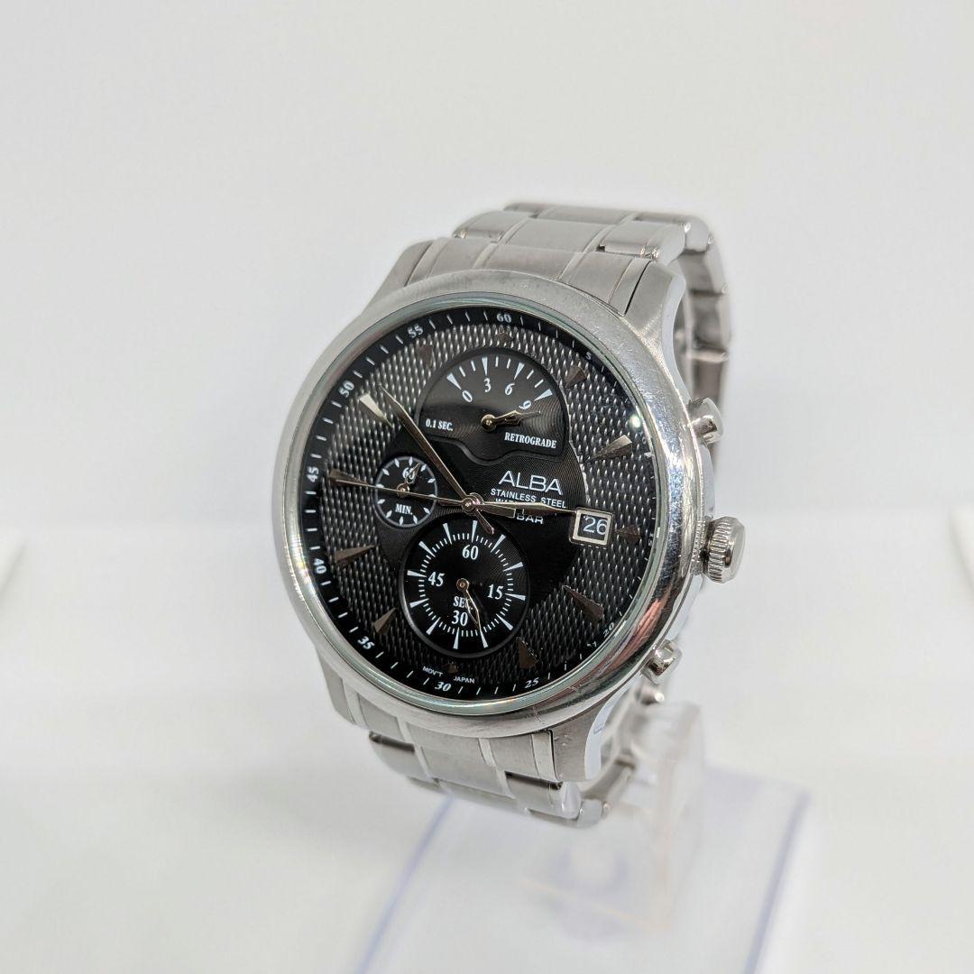 [In operation] SEIKO ALBA Seiko Alba Chronograph Date Watch