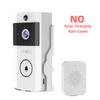 HD Wireless Video Doorbell with Optional Solar Charging Rain Cover, Ultra Long Standby, Voice Changing, Intercom Monitoring, Automatic Power Storage