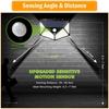 (4PCS) Solar Light Outdoor 100 LED Wall Light Motion Sensor Security Lights Waterproof with 3 Modes for Garden Outside