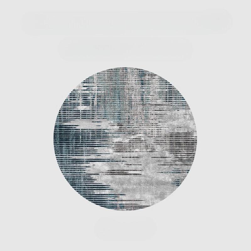 Light Luxury Rugs for Bedroom Nordic Style Living Room Decoration Round Carpet Home Fluffy Soft Rug Thick Plush Lounge Floor Mat
