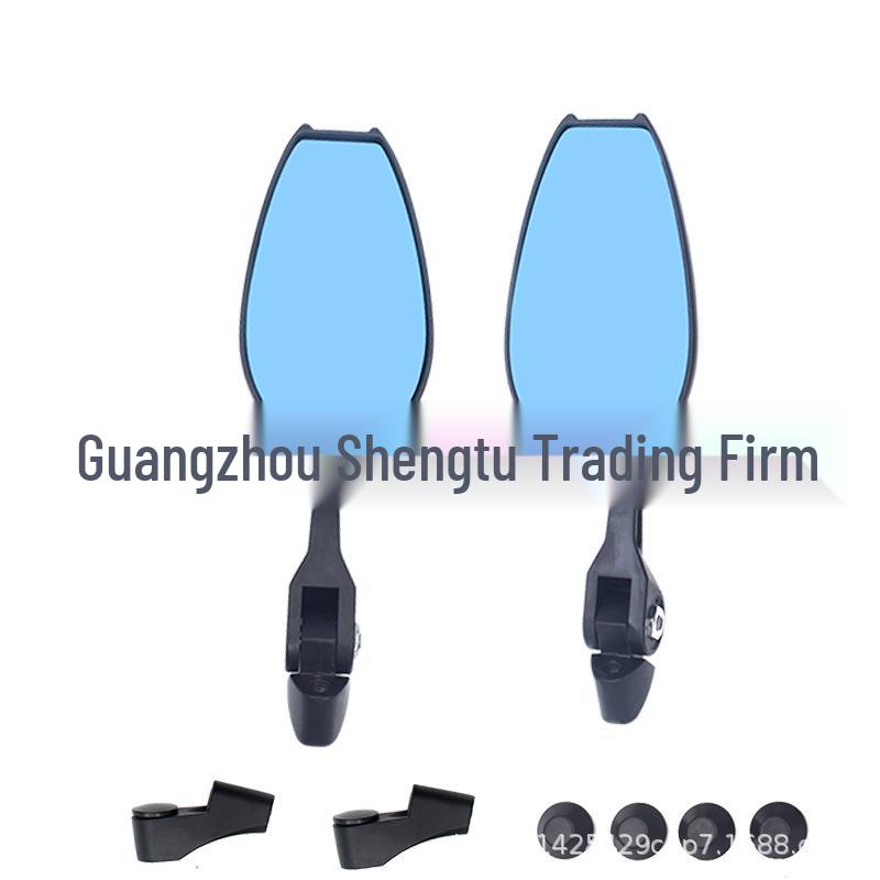 

Universal Niu AOSAEX/AOS4 G90 Motorcycle Rearview Mirror - Modified Mainland Version Black Blue Wave, Set of 1, No Typing