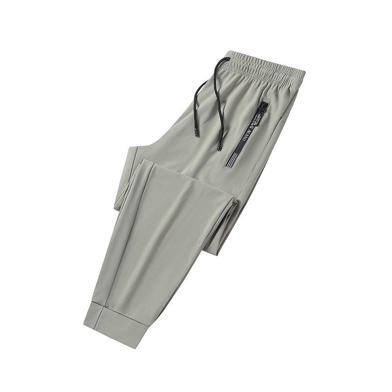 Quick Dry Hiking Pants Womens Outdoor Sports Drawstring Waist Joggers Waterproof Lightweight Zipper Pockets Trousers