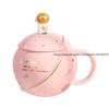 Astronaut Keramiktasse, Planetentasse, Wasserbecher im neuen Stil mit Deckel, Kaffeetasse, Paartasse, Kreatives Geschenk für Frauen