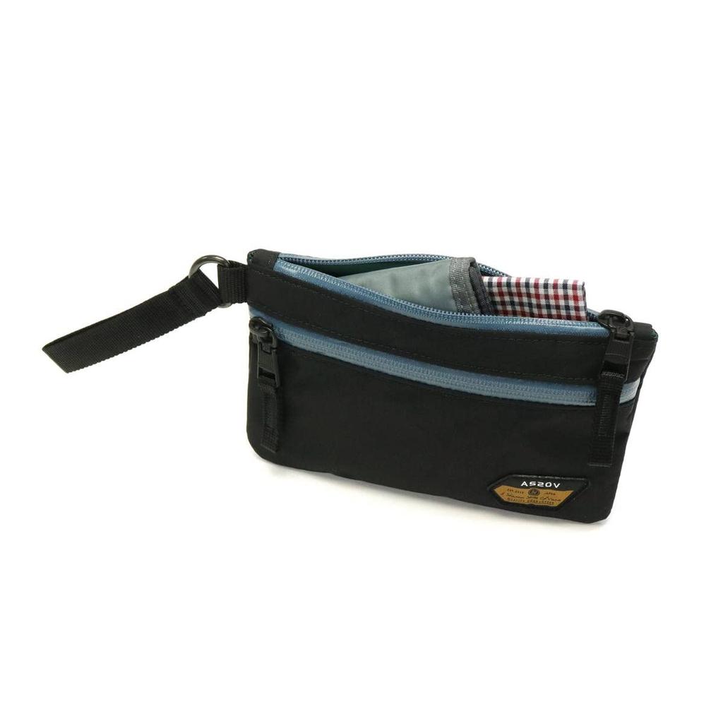[Assob] WATER PROOF FLAT POUCH-S Waterproof Pouch BLACK 092103-10