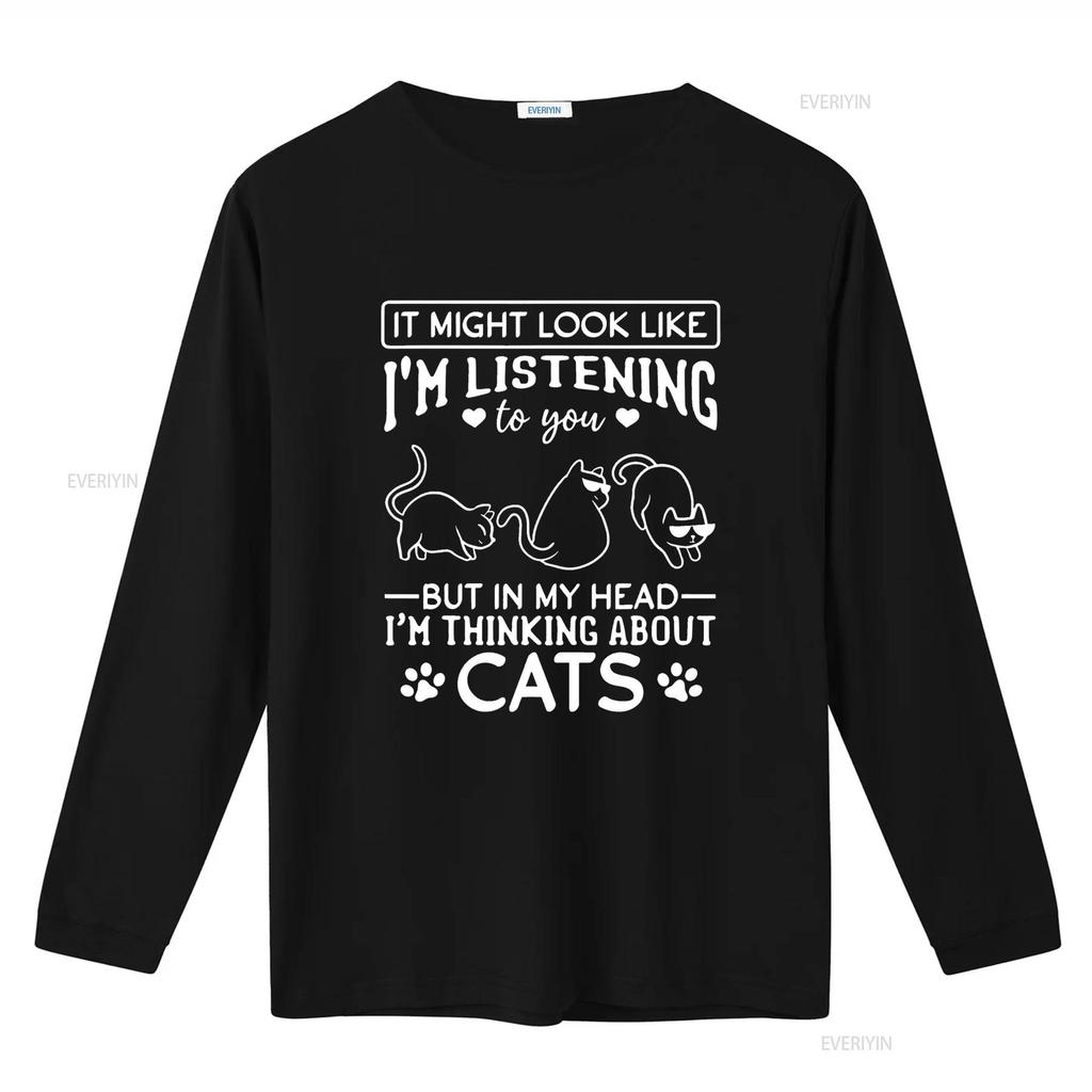 Cat Lover Cute Cats Owner T Shirt Vintage Washed Breathable Streetwear Unisex Fashion Designer Clothes Homme