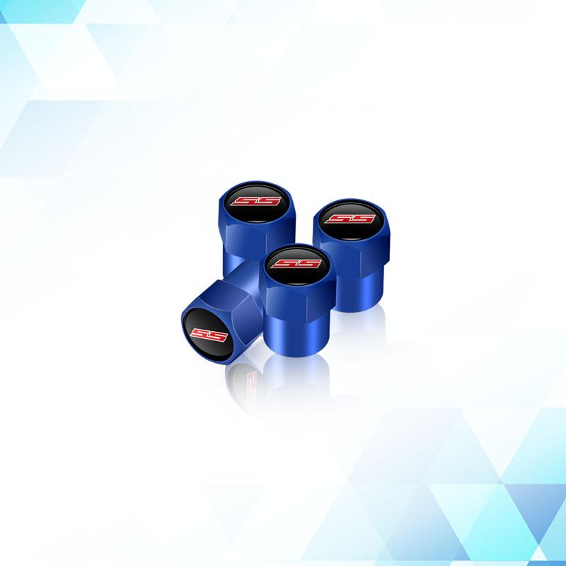 

SS Logo Emblem Metal Car Tire Valve Stem Cap Tire Wheel Stem Air Valve Caps For Chevrolet Sport Cruze Camaro Captiva Aveo 4Pcs коричневий