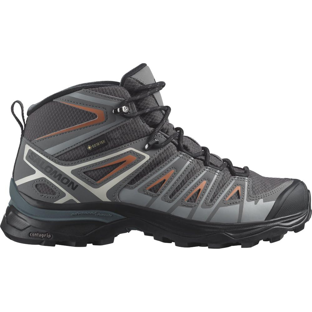 Salomon Shoes X ULTRA PIONEER MID WOMEN Ultra Pioneer Mid Gold cm Hiking/Trekking GORE-TEX (X Gore-Tex) Women's Magnet/Quiet Shade/Coral 23.0