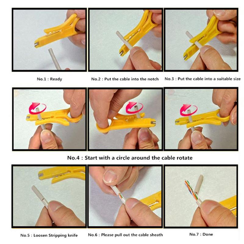 Mini Portable Wire Stripper Pocket Wire Stripper Hand Repair Tool