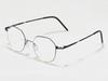 Alloaiweeo [Alo:Ctzen] Ci8715C C2 Super Slim Twist Ultra-Light Black Metal Eyeglass Frames