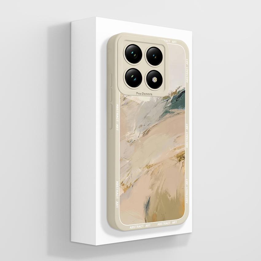 

For Xiaomi 14T 12T 12S 13 15 Pro Ultra Lite Phone Cover Beautiful Purple Love Heart Pattern Liquid Silicone Anti Drop Protective Case For Xiaomi Shell Xiaomi 12 Ultra