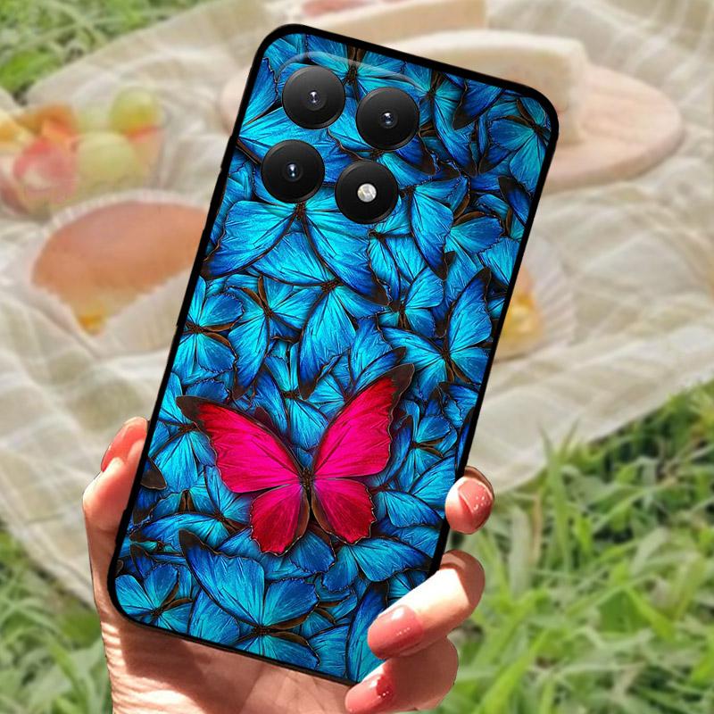 For Xiaomi 15T Case Fashion Painted Silicone Soft Protective Phone Cover For Xiaomi Mi 15 T Xiaomi15T Shockproof Bumper TPU Etui