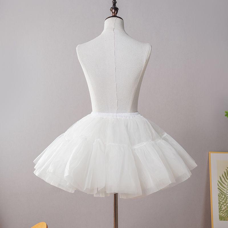 Everyday Lolita Soft Tulle Mini Petticoat – 35CM Boneless Support for Cosplay