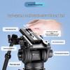Weifeng 617 Portable 1.85m Hydraulic Tripod for DSLR and Large Film Photography
