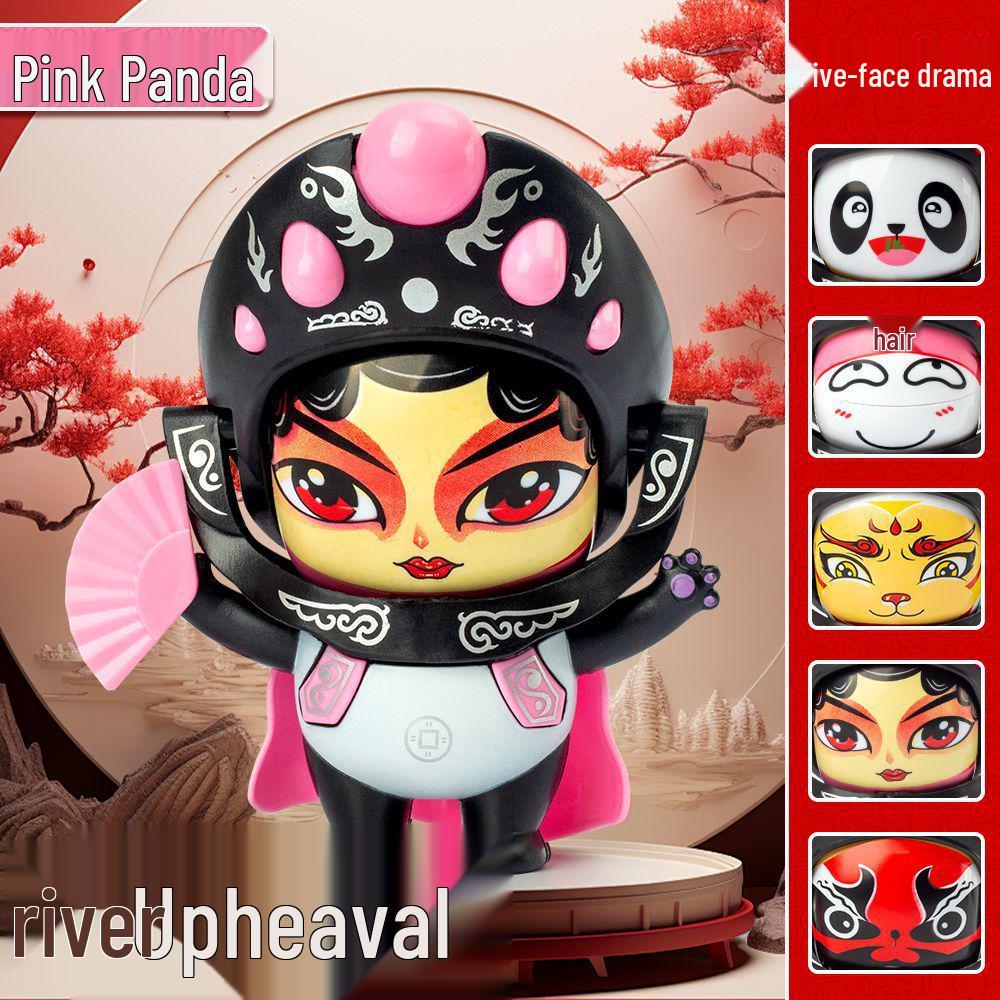 

[Специальная доставка] Кукла-панда, меняющая лицо: Сувенирная игрушечная маска Сычуаньской оперы