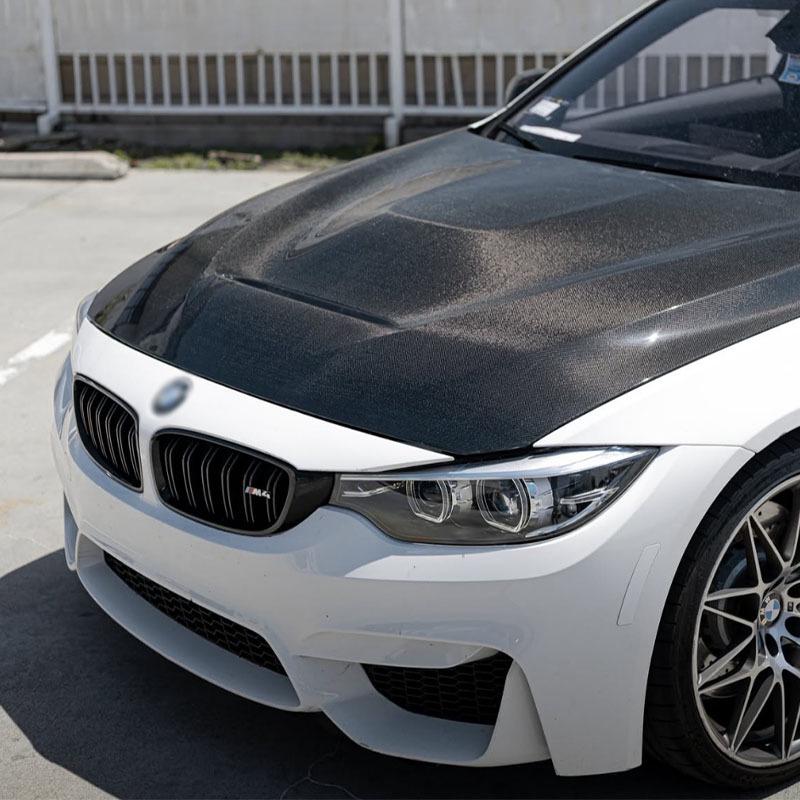 BMW M3 F80/M4 F82 Carbon Fiber Hood Cover (2013-2019)