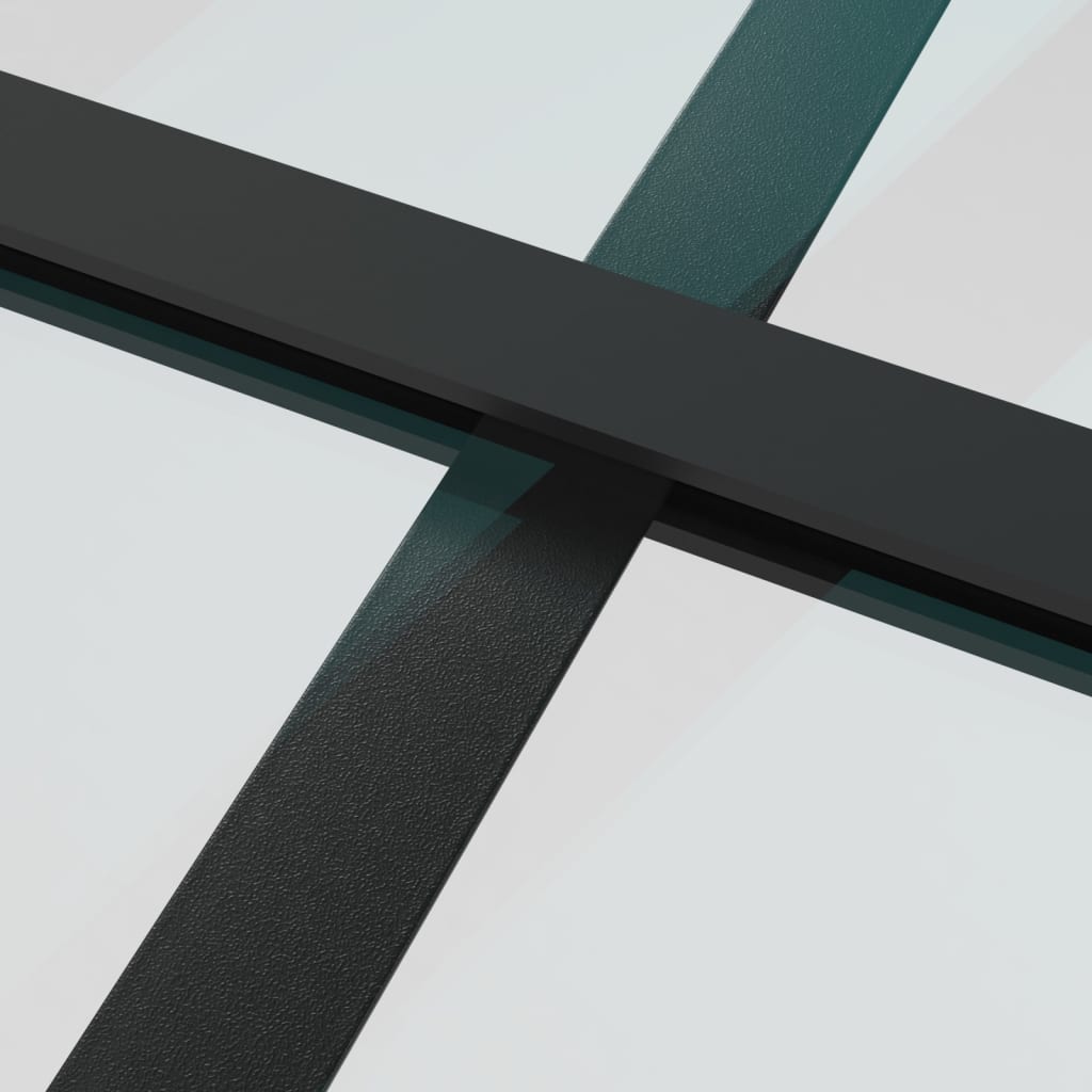 Vidaxl Drzwi Przesuwne A Akcesoriami, 102,5X205 Cm, Esg I Aluminium