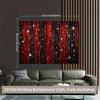 2D Plane - 1 piece of 2D plane printed background banner a dazzling red and black light background party banner