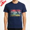 Eat Sleep Run Repeat Vintage Running Man Graphic Men TShirt Cotton Casual Clothes Sport Gift for Fitness Enthusiasts Apparel