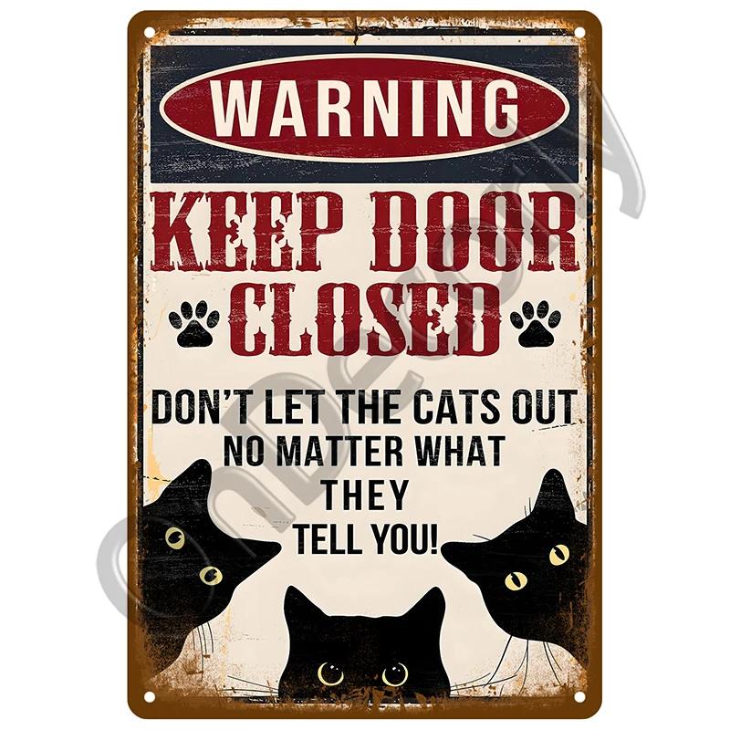 Beware Metal Signs Vintage Plaque Warning Danger Tin Signs Plate Home Wall Decor For Bar Club Man Cave Art Painting Poster Gift