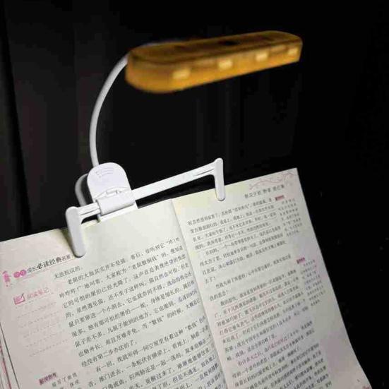 Music Stand Light Rechargeable Clip Piano Lamp Portable LED Reading Lamp for Musician Piano Player Kids