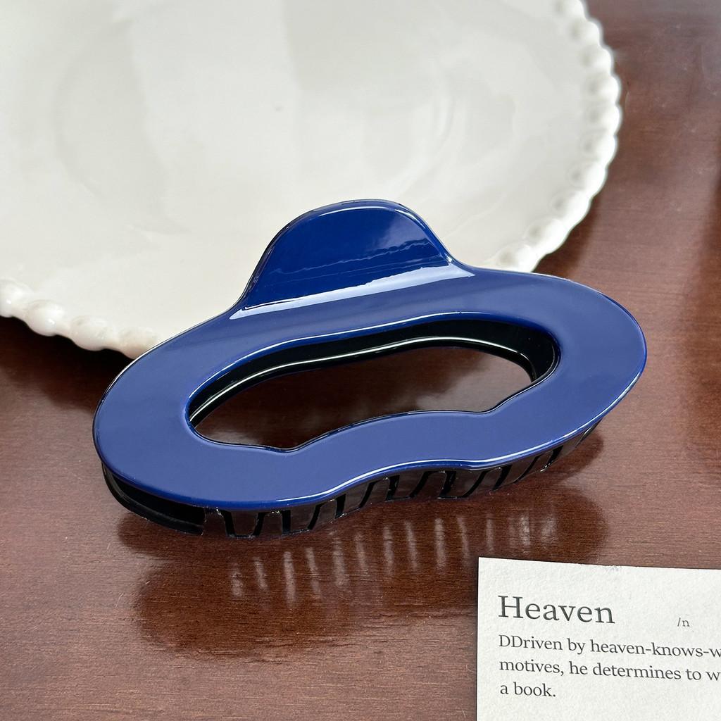 Minimalist Korean Stylish Cloud Hair Clip For High Ponytails And Updos In Various Colors