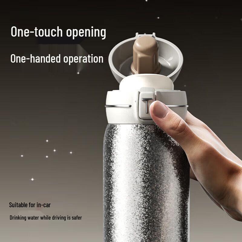 TOMIC Titanium Thermal Bottle with Tea Infuser