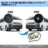 OPPLIGHT LED Fog Lamp Unit for Toyota Hiace 200 Ace and 8th Fits All Grades 2013 and Custom Converts PSX26W To Vehicle Inspection Adjustable Beam