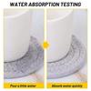 8Pcs Drink Coasters With Holder, 4 Colors Absorbent Coasters For Drinks, Heat-Resistant Cotton Woven Coaster Set For Home Decor