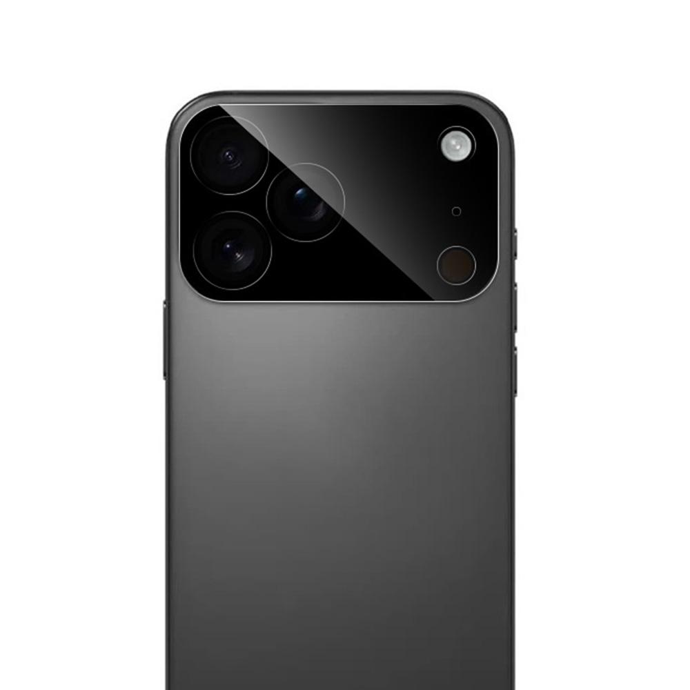 For iPhone 17 Pro Max Camera Lens Protector Clear Black Circle 3D High Aluminum-Silicon Glass Lens Film