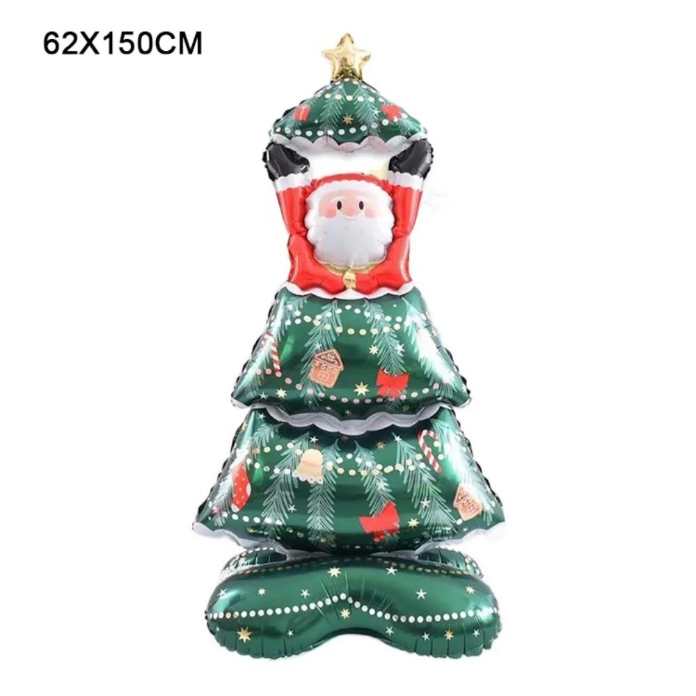 

New Aluminum Film Christmas Foil Balloon Party Props DIY Christmas Tree Balloon Kids Toy Large Size Large Inflatable Balloon 10inch