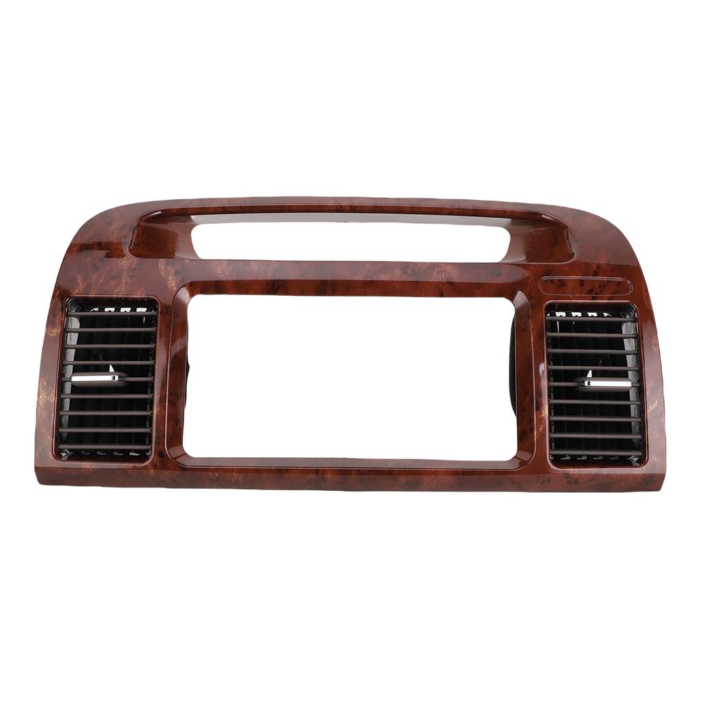 Mittelkonsole Luftausströmerblende Auto Front Radio Blende AC Luftausströmerblende Baugruppe Ersatz für Camry XV30 2001 bis