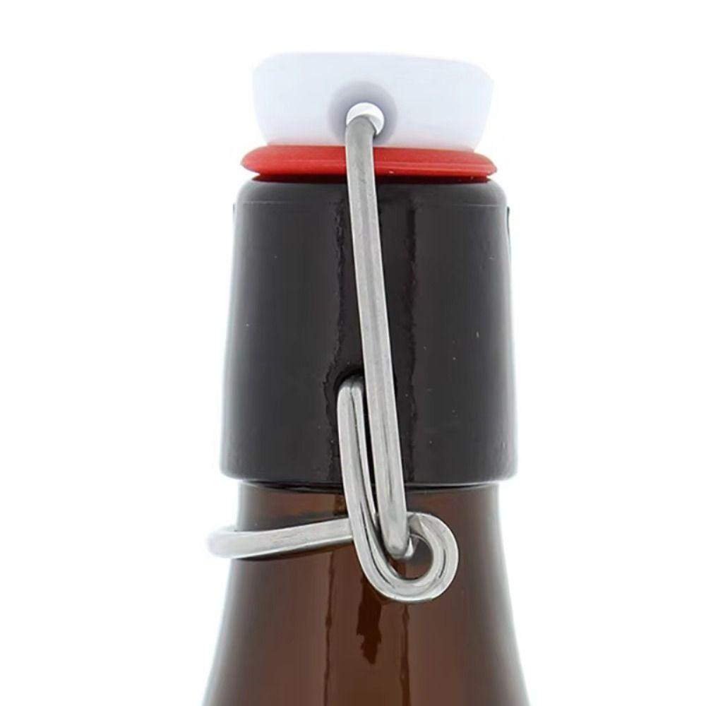 8Pcs Beer Flip Top Wine Stopper Bar Tool Bottle Sealer Lid Durable Bottles Cap Flip