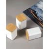 Toothpick Holder Container for Home and Living Room Use, Portable Toothpick Box, Toothpick Jar with Storage, Home Decor