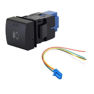 Fog Light Switch Push Button LED Indicator Light Replacement For Toyota Camry 22