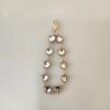Rhinestone Decorated Alloy Beaded Neck Hanging Mobile Phone Chain Accessory For Women