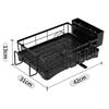 Disassemble and assemble kitchen bowl rack, drain storage rack, tableware rack, dish storage rack, multi-functional cupboard