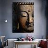 Abstract Meditating Buddha Statue Sitting Lotus Religious Poster Canvas Painting Wall Art Picture Modern Room Home Decor Cuadros