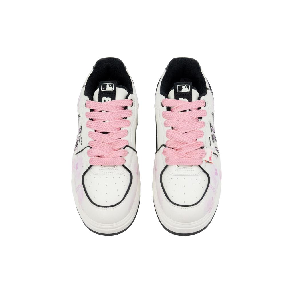 MLB Chunky Liner Low top Skateboard Shoes Unisex Pink White 3ASXCA12N-50WHS(Team211-)