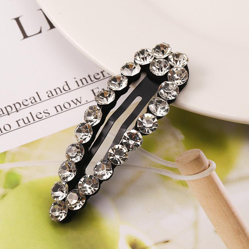 New Shiny Rhinestone BB Clip Fashion Hairpins Women Girls Hair Clips Pin Barrettes Accessories Hairgrip Hairclip Headdress