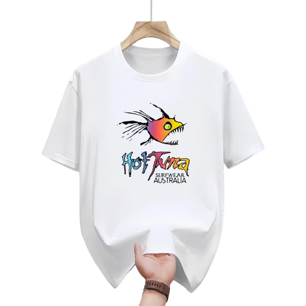 

Ретро Футболка Hot Tuna Surf Softstyle Класична 1980-ті Натхненна Австралією з довгими або короткими рукавами 4XL