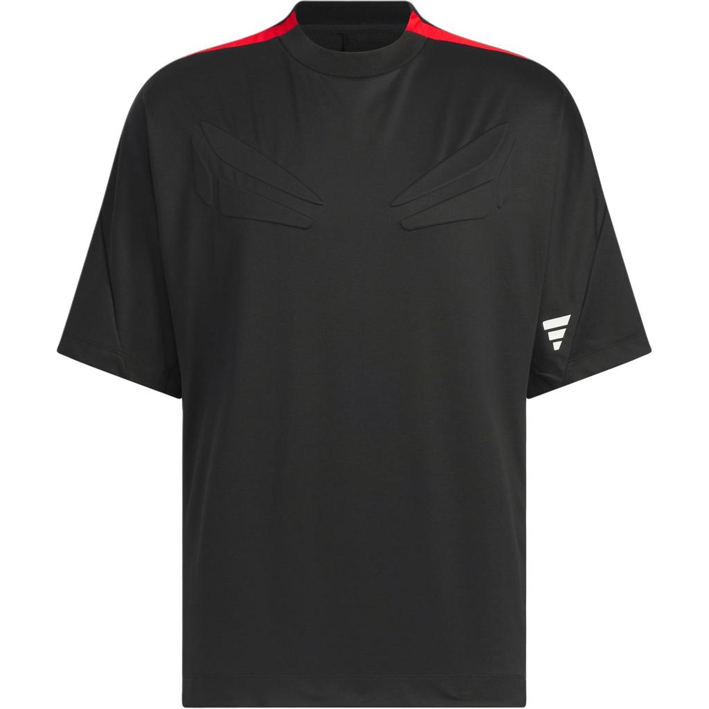 Adidas FW24 Future Style Pre Series Sportlich Lässiges Kurzarm-T-Shirt Herren Tops Schwarz JN3480