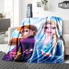 1Pc Magic Snow Kingdom Blanket For Couch Bed Plush Cozy Fuzzy Blanket Super Soft Warm Blankets For Fall And Winter 091866