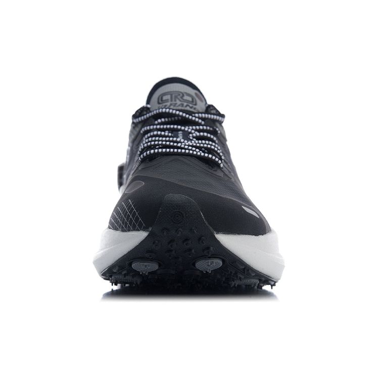 Li Ning Youxia Essential Durable Non-Slip Lightweight Low-Top Running Shoes Unisex sneaker Black Gray ARHR041-3