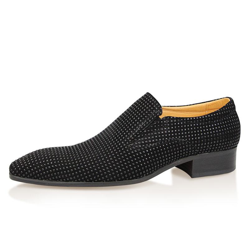 

Мода Классический Стиль Мужская Повседневная Обувь для Платья Свадебная Вечеринка Индивидуальная Ручная Работа Модные Лоферы Люксовая Обувь с Острым Носком 50 чёрный